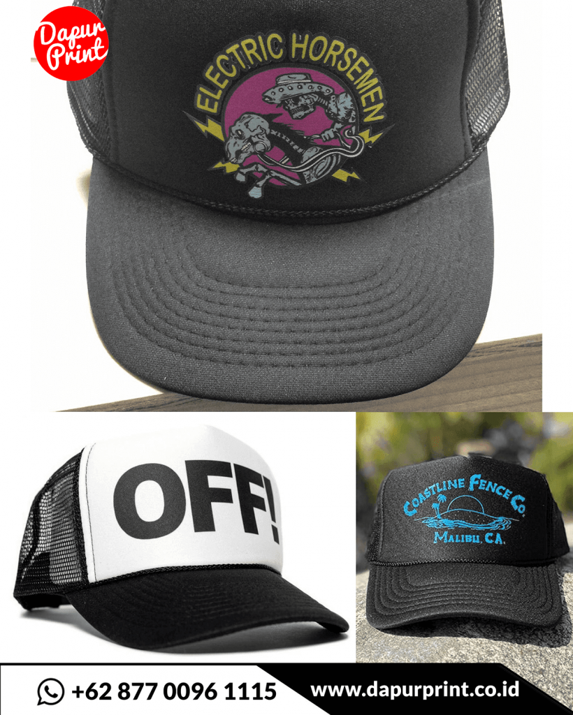 sablon topi custom online